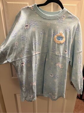 Disney Light Blue Branded Crewneck Tee